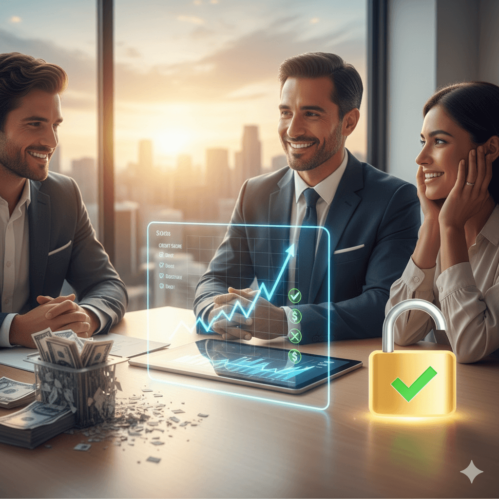 JB Networking Systems Credit Debt Hero Image